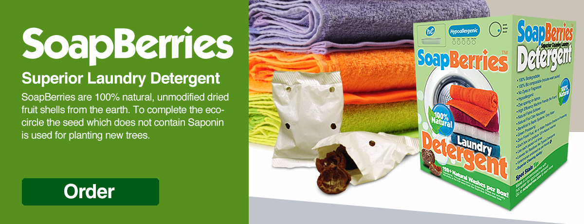 Soapberries laundry detergent